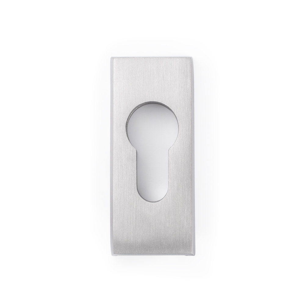 SOX Stainless Steel Square Euro Escutcheon